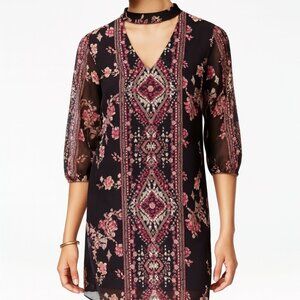 NWT BCX sz XXS floral print dress